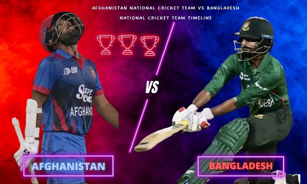 Afghanistan National Cricket Team VS Bangladesh National Cricket Team Timeline